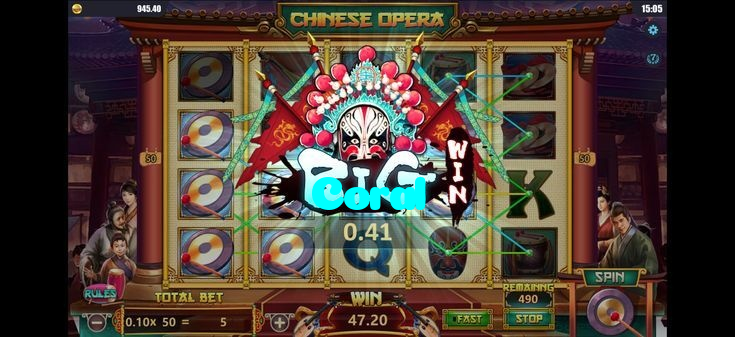 Coral casino presented on mobile device in Pakistan with slots and live games